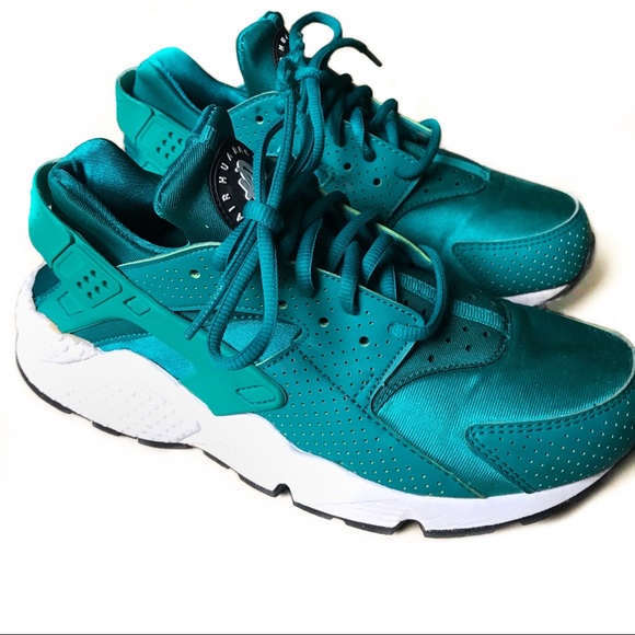nike huarache teal